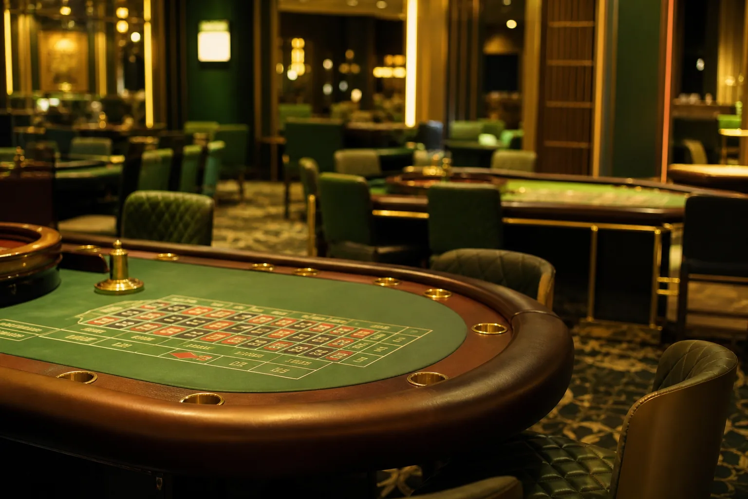 Table and live game categories in an Leon Casino-style lobby